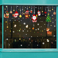 7 x Brand New Rheskbecy Christmas window decals, Christmas window pictures self-adhesive, window stickers, Christmas decoration, stickers for glass window doors, static Christmas stickers 2316  - RRP €142.8