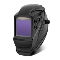 1 x RAW Customer Returns LESOLEIL automatic welding helmet, solar welding helmet, large view welding mask with real colors, 4 arc sensors, variable shading, DIN 5-9 DIN 9-13 for TIG-MIG ARC welding, black - RRP €63.79