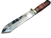 1 x RAW Customer Returns Custom Handmade Hunting Knife - RRP €77.7