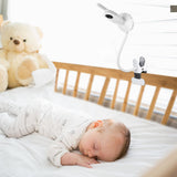 2 x RAW Customer Returns Monitor holder for Philips Avent baby monitor SCD843 26, SCD833 26, SCD891 26, SCD630 26, Flexible clip holder for Philips Avent video baby monitor, video baby monitor camera mount holder stand - RRP €41.98