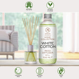 1 x RAW Customer Returns Room Fragrance Diffuser Refill White Cotton - 500ml - Refill for Fragrance Diffuser - Reed Diffuser Refill - Room Fragrance - Room Fragrance Diffuser Refill - Room Fragrance Refill - Room Air - RRP €23.99