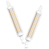 1 x RAW Customer Returns AGOTD R7s LED lamp 118mm 8W not dimmable, J118 linear light 3000K warm white, equivalent to R7S 118mm 48W 60W 75W 80W halogen lamp, pack of 2 - RRP €15.85