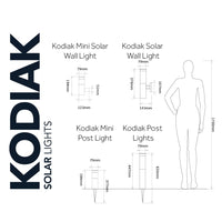 1 x RAW Customer Returns SolarCentre Kodiak solar lights - RRP €30.24