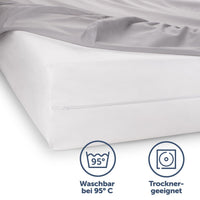 1 x RAW Customer Returns Blumtal Allergy mattress cover 160x200 cm for mattresses up to 30 cm - Oeko-TEx certified anti-mite mattress cover 160x200 cm - Encasing with zipper 160x200 - Mite encasing - set of 1 - RRP €40.33