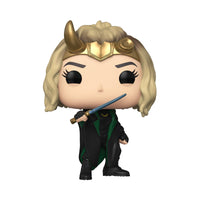 1 x RAW Customer Returns Funko POP Marvel Loki - Sylvie With Cape - Collectible Vinyl Figure - Gift Idea - Official Merchandising - Toys for Children and Adults - TV Fans - Figure for Collectors - RRP €16.25