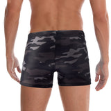 1 x RAW Customer Returns Arcweg men s swimming trunks, tight short swimming shorts with drawstring, swimming trunks, embarrassment avoidance pad, water sports shorts, UV protection, boys swimming wear, camouflage color XXL EU . - RRP €19.99