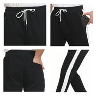 13 x Brand New ZOXOZ jogging pants men s training pants men s sports pants men s long cotton leisure pants men s jogger sweatpants pants fitness trackpants gym zip pockets black 2XL - RRP €432.38