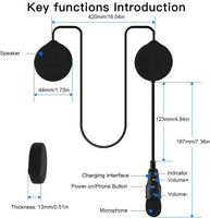 1 x RAW Customer Returns QSPORTPEAK Q7 Accessories Microphone Headset Original for Motorcycle Bluetooth Intercom Q7 Q2 V6 V6 PRO V4 Plus - RRP €19.67