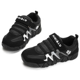 1 x Brand New Boy Girl Low Top Sports Running Shoes Children Breathable Tennis Shoes Outdoor Sneakers Unisex-child Black 25 EU - RRP €29.5