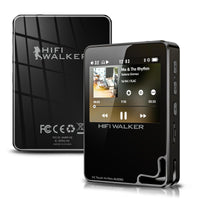 1 x RAW Customer Returns HIFI WALKER H2 Touch MP3 Player Bluetooth with 2.4-inch touchscreen, DSD DAC HiFi lossless sound, portable audio player with e-book and recording function, 64GB memory card, expandable to 512GB - RRP €138.99