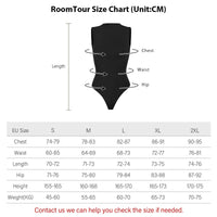 1 x RAW Customer Returns RoomTour Bodysuit Women s Elegant Sleeveless Shaping Bodysuit Tops Leotard 3-Black S - RRP €24.0