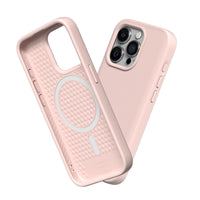 1 x RAW Customer Returns RhinoShield Case compatible with iPhone 15 Pro Max SolidSuit - MagSafe compatible - Shock-absorbing slim protective case with premium finish - 3.5 meter drop protection - Velvet pink - RRP €44.58