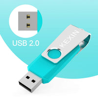 1 x RAW Customer Returns KEXIN USB Stick 128GB 3 Pack USB Sticks Memory Stick USB Flash Drive Data Storage Backup for PC Car TV USB 64GB, Pack of 3, Colorful  - RRP €23.59