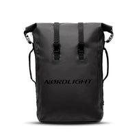 1 x RAW Customer Returns Nordlight Dry Bag 35l - Black Roll Top Backpack with Padded Strap, Waterproof Bag for Water Sports, Bicycle, Messenger Backpack, Trekking, Fishing - RRP €45.99