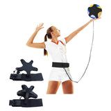 1 x Brand New Exogio Soccer Training Belt, Volleyball Spike Trainer, Football Trainer Cord Kick Trainer Adjustable for Indoor Outdoor, Training Equipment Aid for Serving, Spikes, Setting, Hitting - RRP €36.0