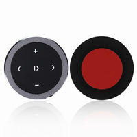 1 x RAW Customer Returns Car Steering Wheel Multimedia Buttons, Universal Car Wireless Bluetooth 4.0 Remote Control Media Button Car Audio Controller for Mobile Phone Tablet - RRP €18.99