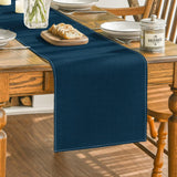 1 x Brand New Artoid Fashion Multicolor Navy Blue Table Runner, Summer Washable Kitchen Dining Table Table Decoration Indoor Holiday Party Decor 40x140 cm - RRP €10.99