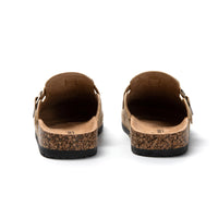 1 x RAW Customer Returns JOMIX Clogs Women s Mules Comfortable Slippers Elegant Closed Summer Garden Shoes with Cork Footbed Beige, 39 EU  - RRP €25.63