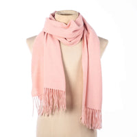 3 x Brand New Cozy warm winter scarves - long women s scarf with cotton fringes - cashmere feel - RRP €82.8