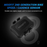 2 x RAW Customer Returns moofit CS9 Speed Sensor and Cadence Sensor, Bluetooth ANT , Wireless Bike Speed Sensor, IP67 Waterproof, Compatible with Wahoo, Zwift, Peloton, Coosporide, Rouvy, Black - RRP €33.98