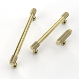 1 x RAW Customer Returns FURNIWARE 10 pieces knurled cabinet handles furniture handle hole spacing 160mm kitchen handles drawer handles furniture handles brass handles kitchen kitchen cabinets - RRP €34.27