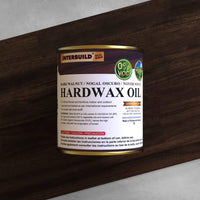 1 x RAW Customer Returns INTERBUILD HARDWAX Oil Zero VOC DARK WALNUT 250ml Covers 10  - RRP €15.0