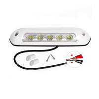 1 x RAW Customer Returns Aiuphing 12V LED lamps motorhome, awning lights bar porch lamp, no punching waterproof motorhome caravan interior wall lights, for RV Van Camper Bus white  - RRP €22.9