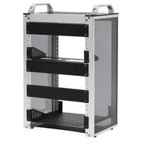 1 x RAW Customer Returns GeeekPi 8U Server Rack DeskPi RackMate T1 Rackmount Server Case for Network, Servers, Audio, Video Equipment, Mini Server Computer Case made of aluminum alloy and acrylic frame Metal rack mounting - RRP €200.0