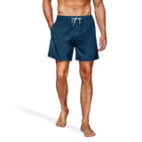 1 x RAW Customer Returns HMIYA Men s Swimming Trunks 2 in 1 Swimming Shorts Quick-Drying Short Board Shorts with Compression and Zip Pockets Denim Blue 3XL  - RRP €25.4