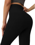 1 x RAW Customer Returns Desol women s yoga trousers with 3 pockets, high waist sports leggings, long yoga pants, opaque yoga tights, fitness trousers - RRP €25.99