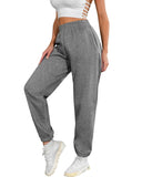 1 x RAW Customer Returns heekpek jogging pants women cotton warm sports pants women long sweatpants casual loose thick leisure pants women warm pants for winter, dark grey, M - RRP €28.89