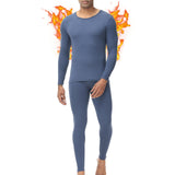 1 x Brand New Figninget Thermal Shirt Men s Long Sleeve Thermal Underwear Men s Thermal Underwear Thermal Undershirt Men s Long Sleeve Thermal Underwear Men Winter Dark Gray 2XL - RRP €27.6