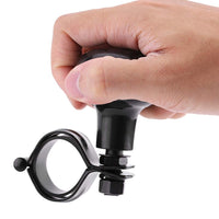 1 x RAW Customer Returns Heitune Black Universal Car Heavy Duty Steering Wheel Knob Spinner Grip Ball - RRP €12.29