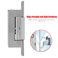 1 x RAW Customer Returns Door Lock Lock, VBESTLIFE DC12V Narrow Type NO Fail Safe Electromagnetic Door Locks Electronic Access Control Lock for Wooden Door - RRP €29.0