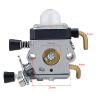 1 x RAW Customer Returns Savior Carburetor Kit for STIHL FS55 FS38 FS55R FS55RC HL45 KM55 FS75 FS80 FR85 FH75 C1Q-S63 C1Q-S69 41371200608 Engine Cutter Trimmer with Gasket Spark Plug Sponge Filter Hose - RRP €20.4