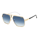 1 x RAW Customer Returns Carrera Unisex 1055 s Sunglasses, J5G 08 Gold, 62 - RRP €144.0