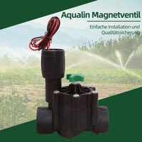 1 x RAW Customer Returns Aqualin 12-15V 3 4 inch DC solenoid valve irrigation valve suitable for automatic irrigation computer irrigation system - RRP €29.5