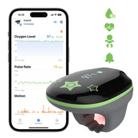 1 x RAW Customer Returns Children s Pulse Oximeter, Pediatric Wearable Health Monitor KidsO2 Ring for Children, Portable Bluetooth Children s Sleep Monitor Health Tracker with APP PC Report, Gift for Boys Girls - RRP €199.99