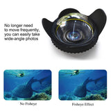 1 x RAW Customer Returns Sea Frogs 67mm Dome Port Lens Accessory for Waterproof Underwater Housing - RRP €157.3