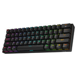 1 x RAW Customer Returns Redragon K530 Pro Draconic 60 BT Wired 2.4GHz Wireless Mechanical 61 Keys Hot Swap RGB Gaming Keyboard with Tactile Brown Switch for Windows Mac Android - RRP €59.99