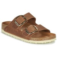 1 x RAW Customer Returns BIRKENSTOCK Women s Arizona Big Buckle Peep-toe Sandals, Brown antique brown , 37 EU - RRP €135.92