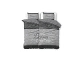 1 x RAW Customer Returns Sleeptime bed linen 4 pieces 100 cotton True Dreams, 135cm x 200cm, zipper, with 2 pillowcases 80cm x 80cm - RRP €51.47