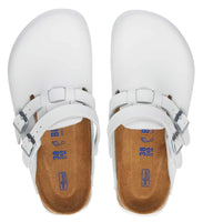 1 x RAW Customer Returns BIRKENSTOCK Kay SL soft footbed - white - narrow - size 40 - RRP €94.0