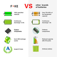 1 x RAW Customer Returns FSKE battery for Lenovo 0A36311 L11S6Y01 L11L6Y01 L11M6Y01 L11S6F01,V380 G700 Z580 G400 Y480 G580 Z380 G500 G510 G710 N580 V480 G410 P580 P585 G405 G505 Notebook Battery, 10.8V 5000mAh 6-cell - RRP €35.99