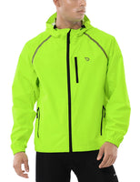 1 x RAW Customer Returns BALEAF Cycling Jacket Men s Rain Jacket Waterproof Breathable Hiking Jacket Windbreaker Outdoor Jackets Lightweight Windbreaker Trekking Rain Jacket Cycling Jacket Fluorescent Yellow L - RRP €59.14