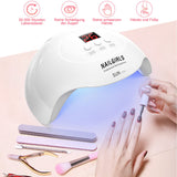 1 x RAW Customer Returns Nailgirls UV LED Nail Lamp, 36W LED Lamp with 3 Timers, 18 Light Beads, LED UV Lamp with Auto Sensor, LCD Display Plate, LED UV Lamp for Gel Nails, Fingers Toes, - RRP €22.8