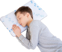 1 x RAW Customer Returns SIKAINI Memory Foam Children s Pillow Soft Neck Support Pillow Oeko-TEX Flat Pillow for Children 3-8 Years  - RRP €32.99