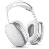 1 x RAW Customer Returns Music Sound MAXI2 Bluetooth headphones Wireless Around Ear Bluetooth 5.0 Headphones - Play Time 22h - Charging Time 1.5h - Integrated Microphone - Controls on the Pavilion and Adjustable Headband, White Color - RRP €24.95