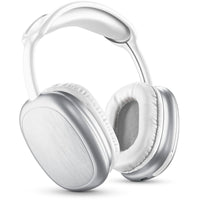 1 x RAW Customer Returns Music Sound Bluetooth headphones MAXI2 Headphones on Ear Bluetooth 5.0 - Play Time 22h - Charging 1.5h - Integrated microphone - Controls on the pavilion and adjustable headband, white color - RRP €24.95