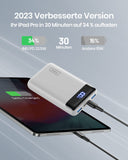 1 x RAW Customer Returns INIU Power Bank, Compact LED Display 20000mAh External Battery with Dual 3A Outputs and USB-C Input, Power Bank for Cell Phone iPhone 15 14 13 12 11 X 8 Xiaomi iPad Tablet Laptop Batteries - RRP €31.46